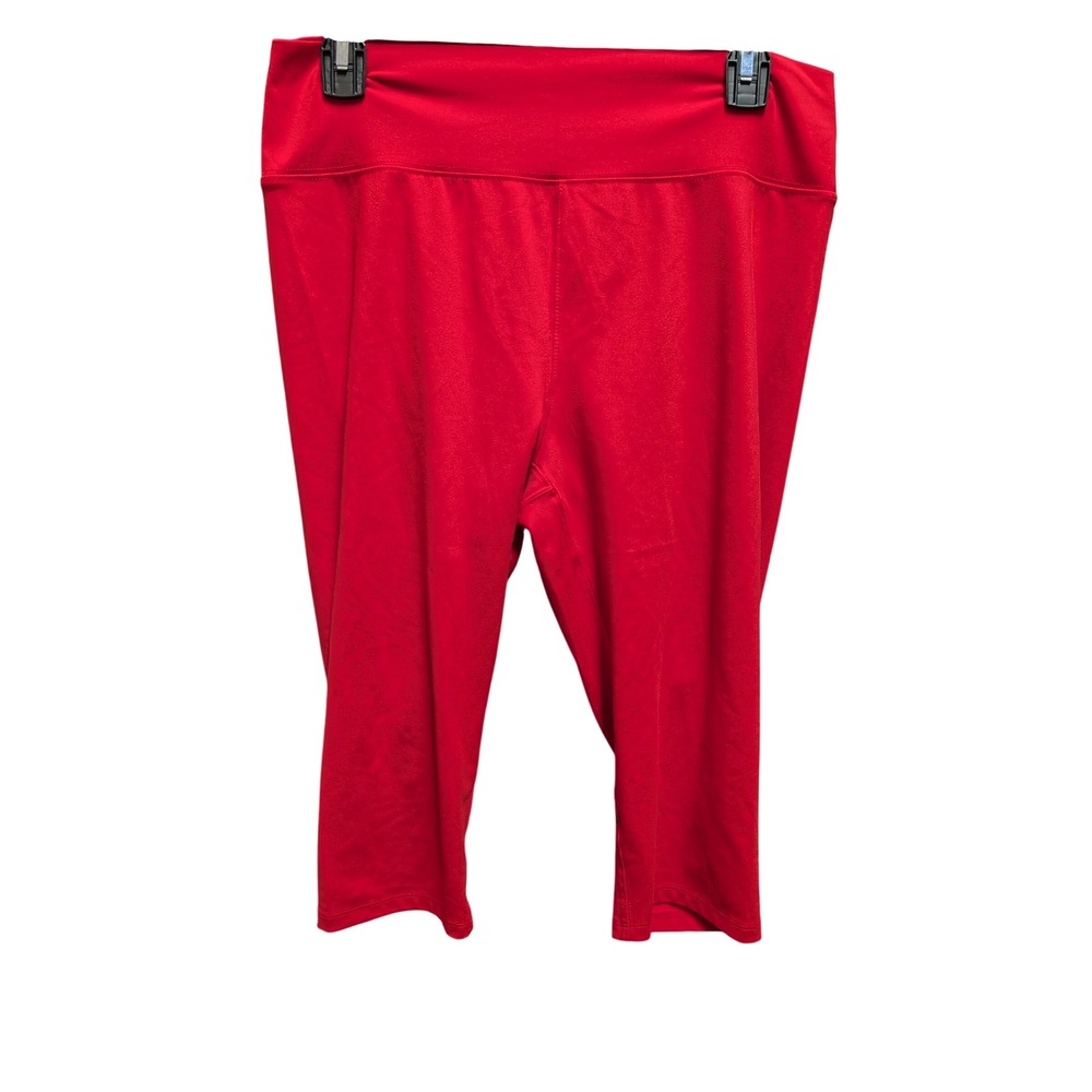 Wild Fable Capri Leggings Womens XXL Red Excellent ButterBliss High Rise Stretch
